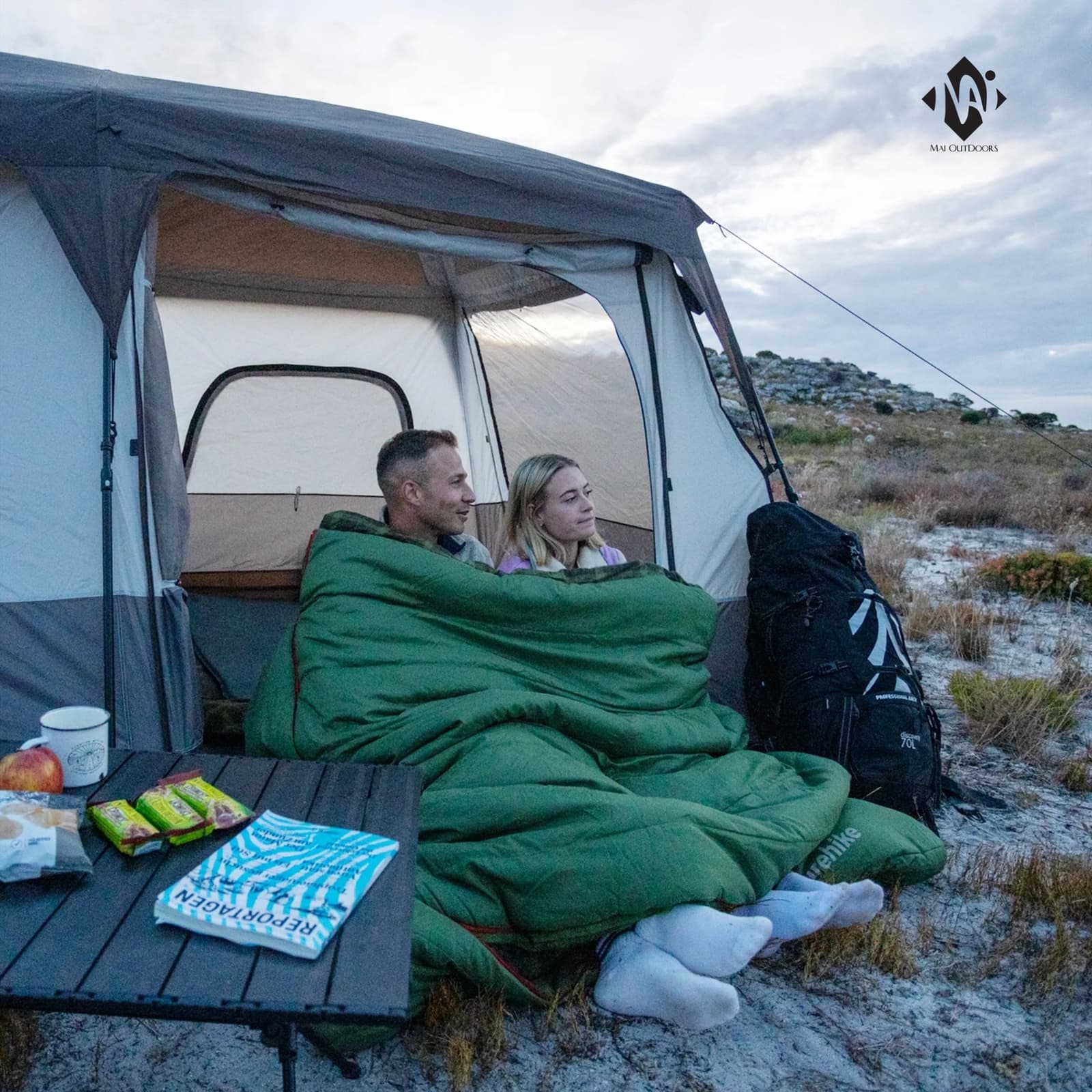 کیسه خواب دو نفره الیافی نیچرهایک مدل Naturehike CNK2350WS019 — تصویر ۹