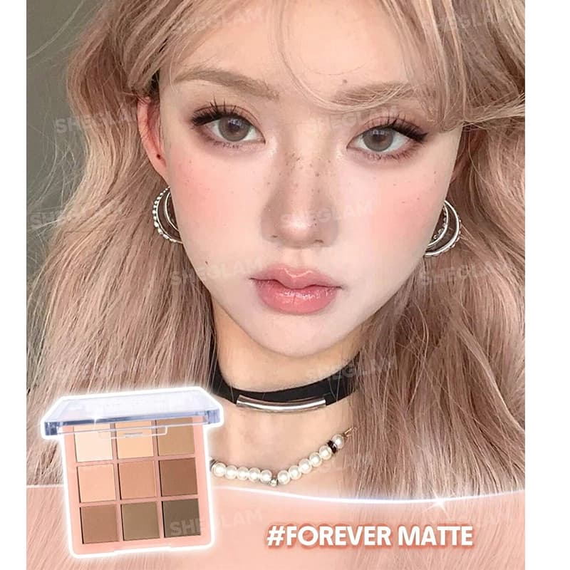 پالت سایه 9 رنگ شیگلم مدل Forever Matte — تصویر ۱۱