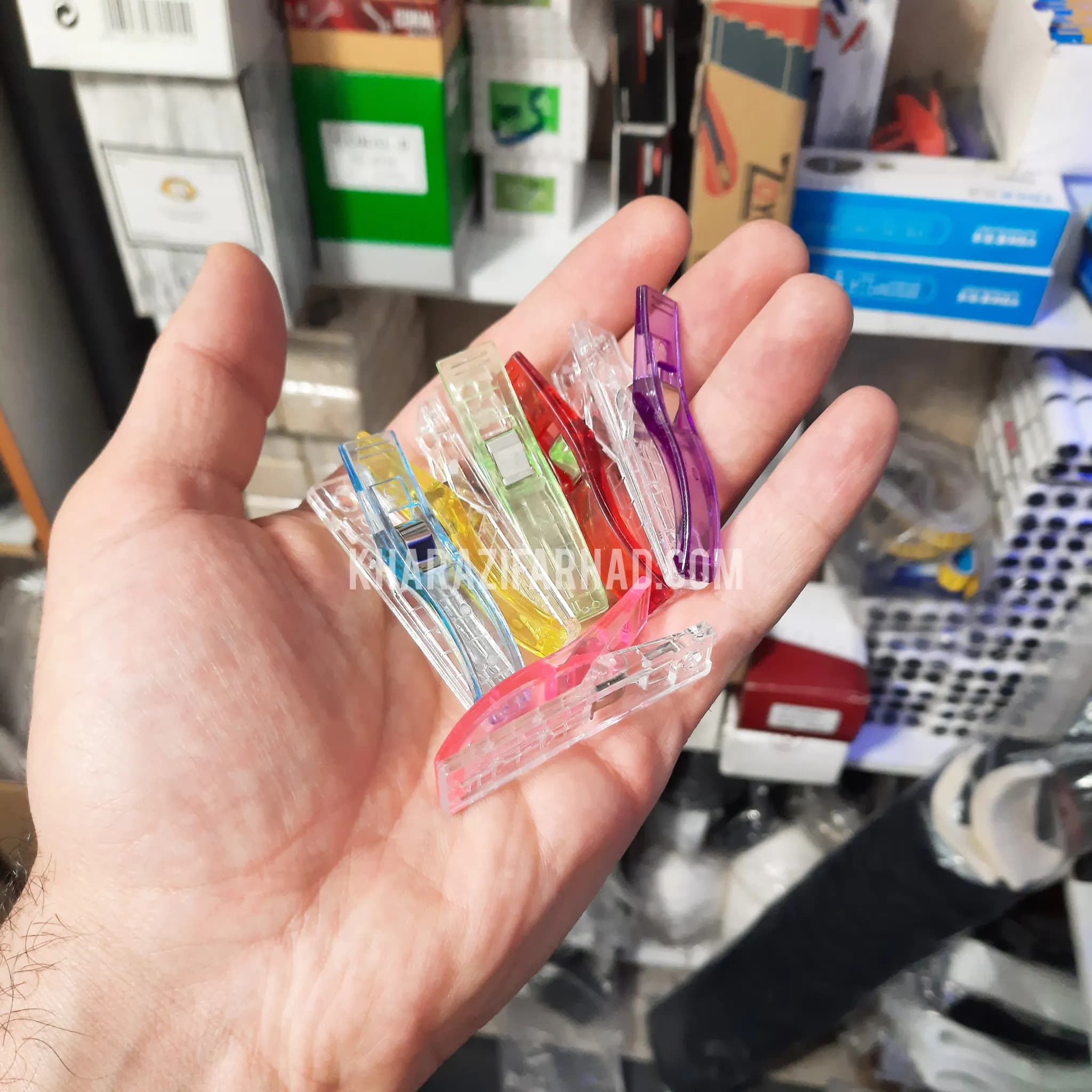 گیره پارچه سایز بزرگ بسته 250 عددی عمده — تصویر ۲