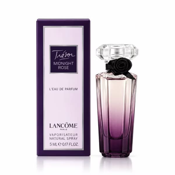 عطر مینیاتوری لانکوم میدنایت رز رین هارد ۵ میل — تصویر ۳