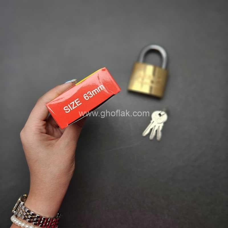 قفل آویز سربی سایز 63 — تصویر ۱۱