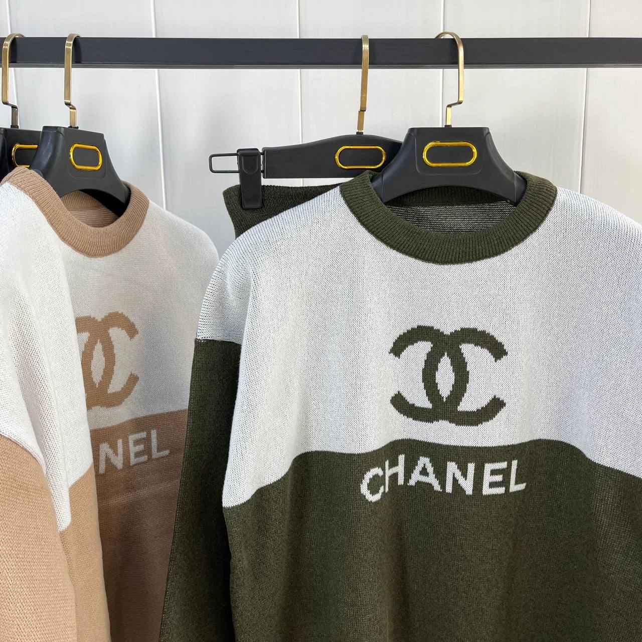 ست بلوز شلوار بافت Chanel کد 9292 — تصویر ۴