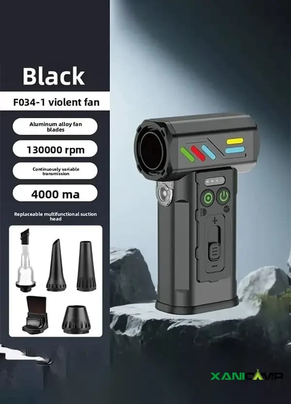 جت فن شارژی چند کاره ویولت فن مدل F034-1 — تصویر ۸