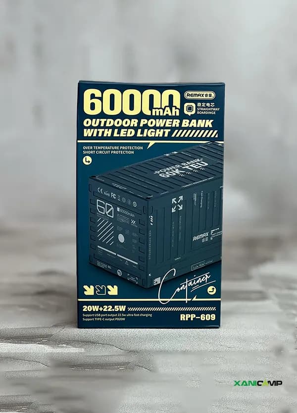 پاور بانک 60000 ریمکس مدل RPP-609 — تصویر ۲