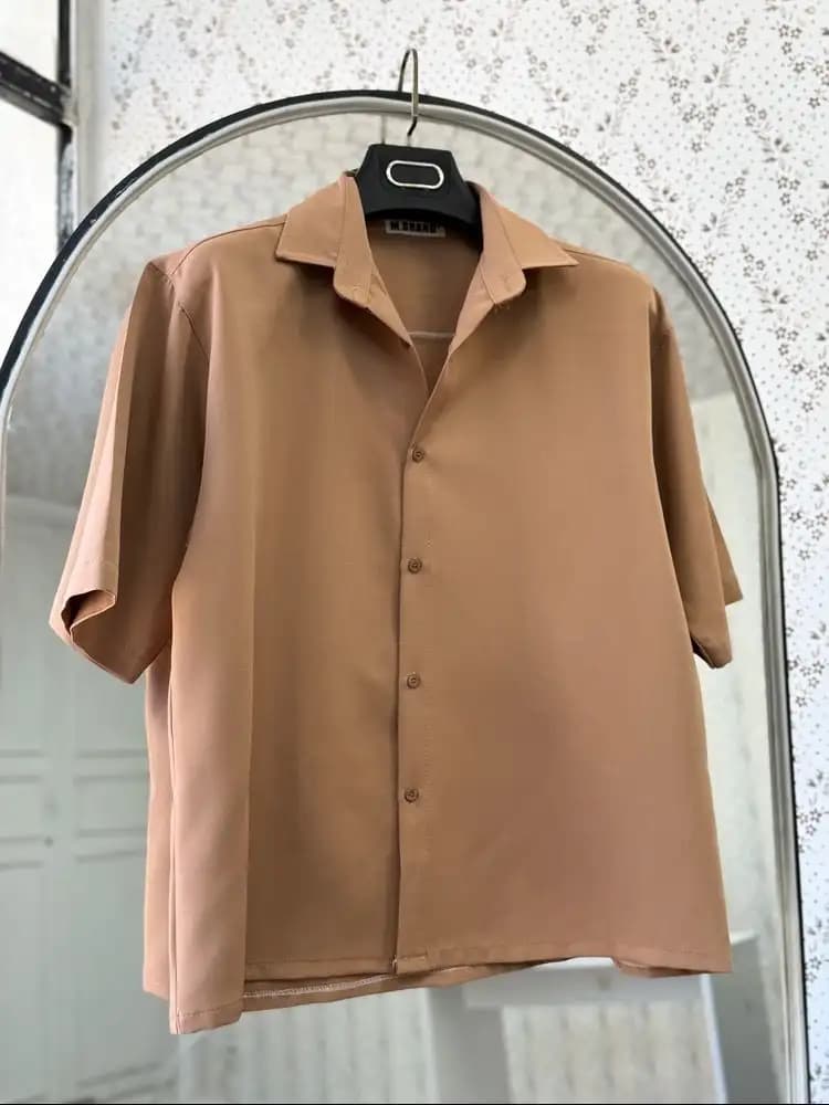 پیراهن باکسی مازراتی آستین کوتاه( آستین سه ربع ) — تصویر ۱۱