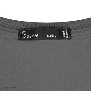 تیشرت آستین کوتاه مردانه باینت مدل 537-2 رنگ دودی — تصویر ۹