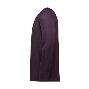 تی شرت آستین بلند مردانه باینت مدل 513-16 رنگ بادمجانی — تصویر ۴