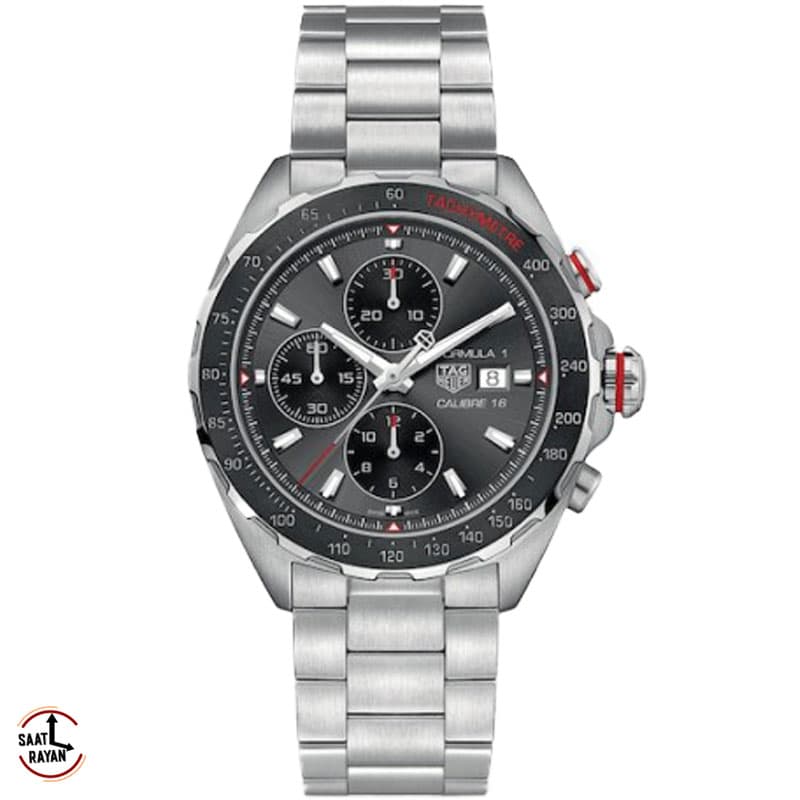 ساعت مچی تگ هویر مدل فرمول یک مردانه سیلور TAGHEUER — تصویر ۲