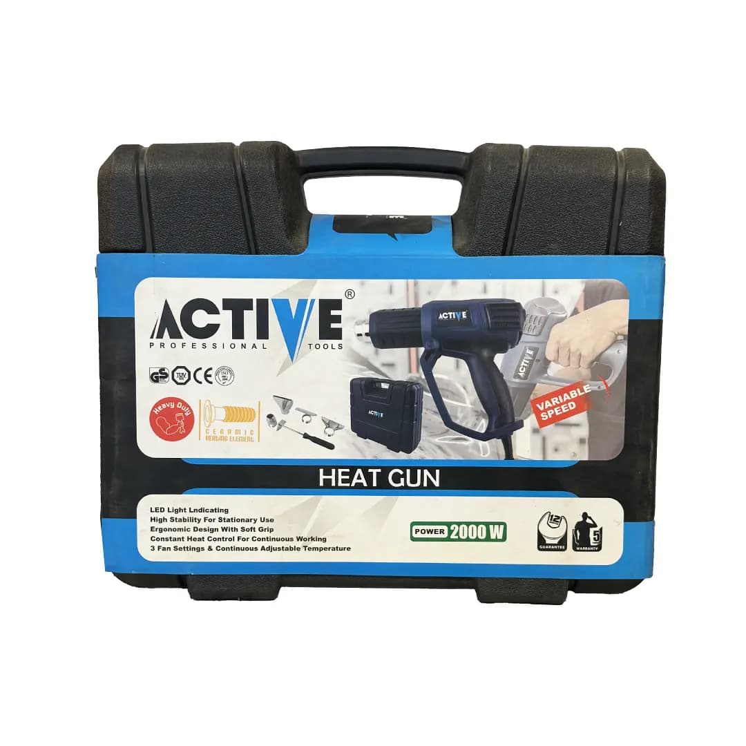 سشوار صنعتی اکتیو 2000 وات مدل AC-2732 — تصویر ۲
