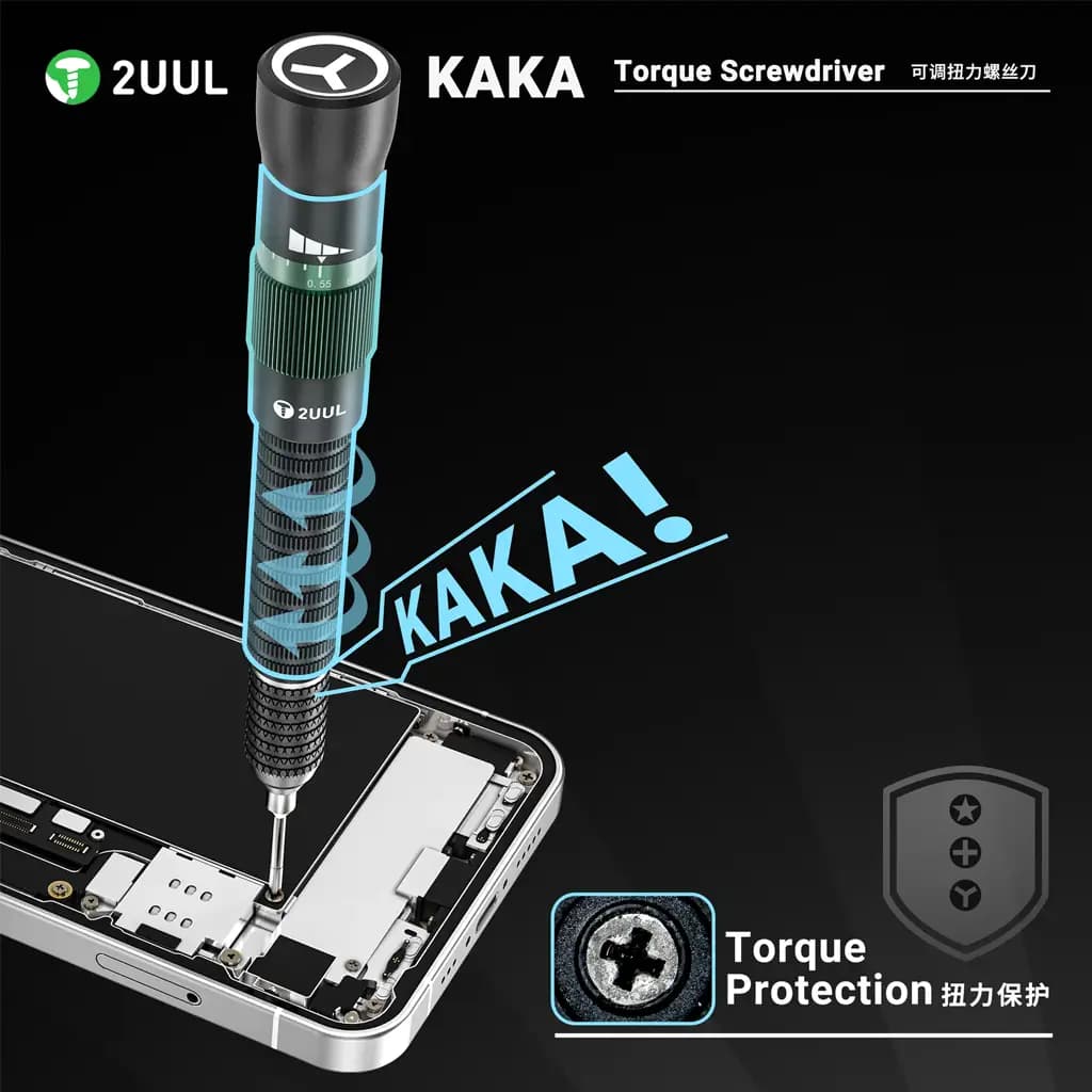پیچ گوشتی ترکمتر دار 2UUL KAKA SD22(چهارسو) — تصویر ۶