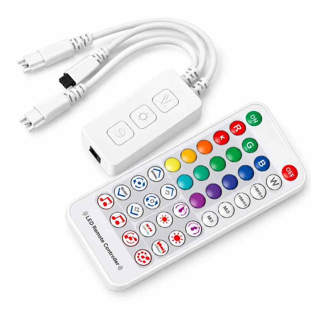 کنترلر sp611E – ریموت ریسه ار جی بی رونده حسگر موزیک — تصویر ۶