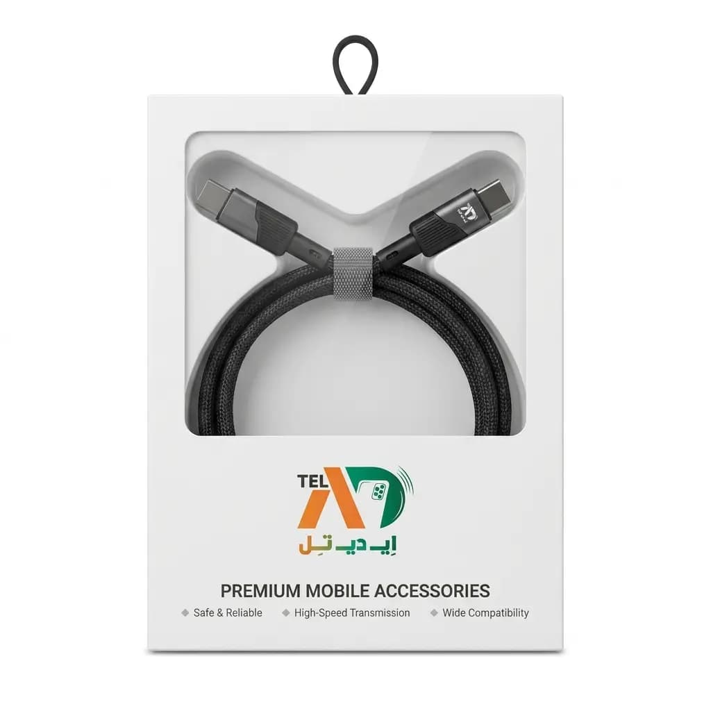 کابل شارژ Type-C به Type-C ای دی تل — تصویر ۵