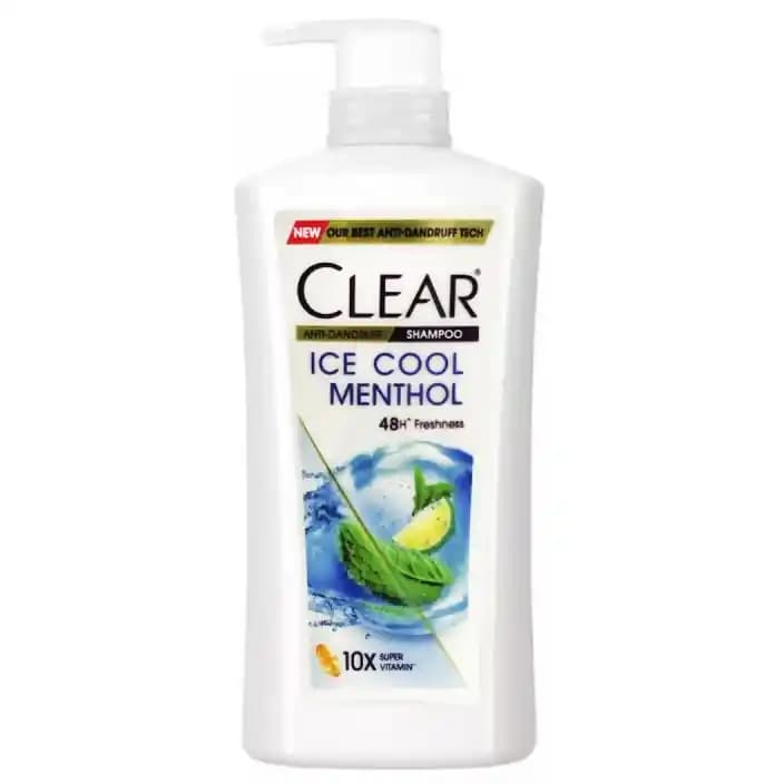 شامپو کلیر پمپی CLEAR Ice Cool Menthol حجم 650 ML — تصویر ۲