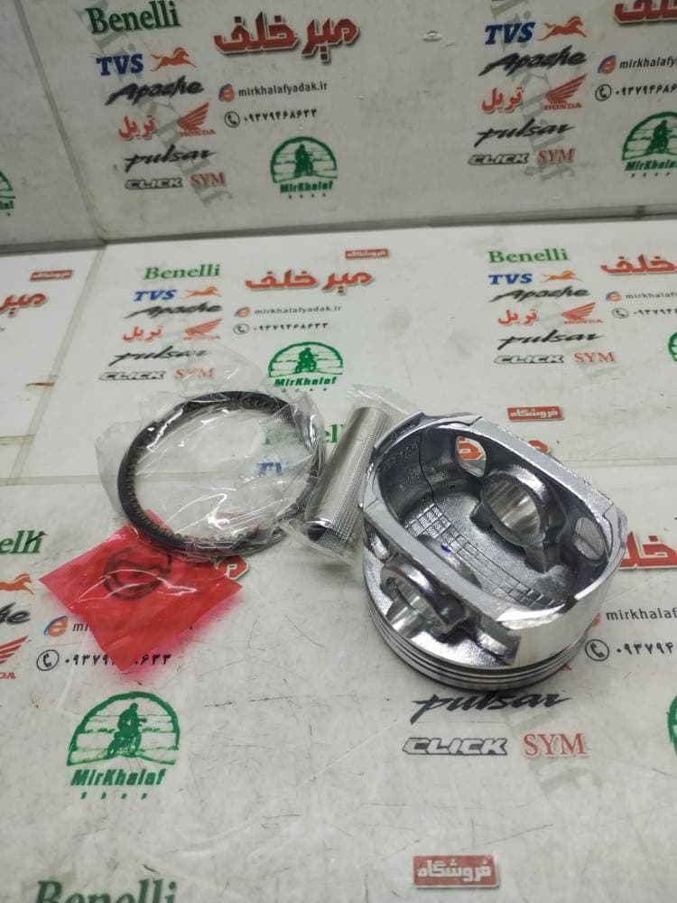 پیستون پستان موتور هیرو و دایچی و 150 180 kld طرح باکسر (بوکسر) (شماره 0/25) — تصویر ۲