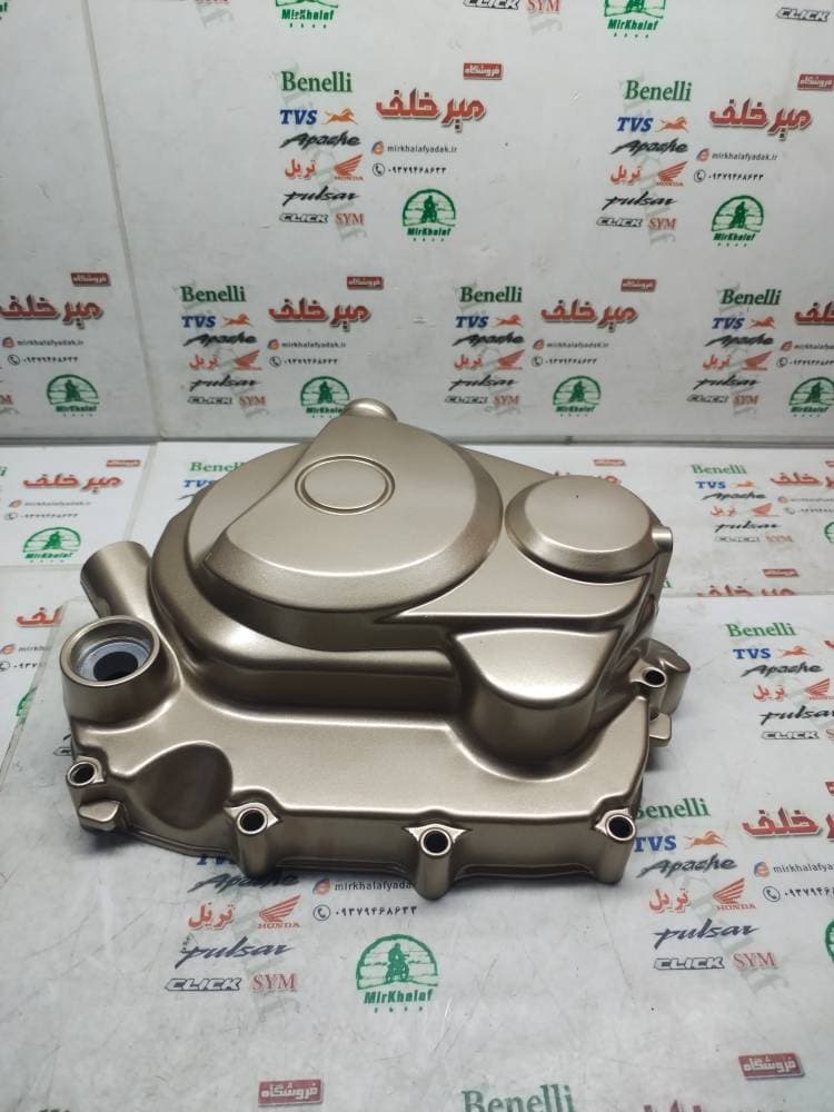 درب کلاچ موتور تریل گلد رادیسون زرد طلایی و t2 تی — تصویر ۳