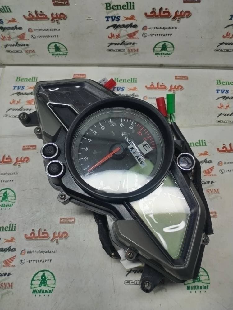 کیلومتر کامل موتور پالس rs 200 ار اس اصلی انژکتوری