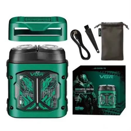 ماشین اصلاح شیور vgr مدل V-344 با برش چرخشی و ضد آب — تصویر ۵