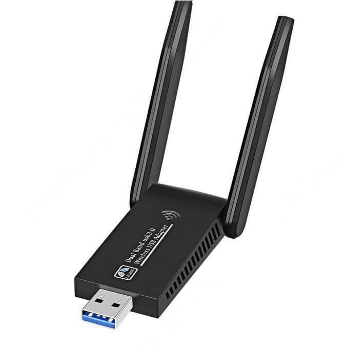 دانگل وایفای ۵G دو باند ۱۳۰۰ مگابیت بر ثانیه با اتصال USB