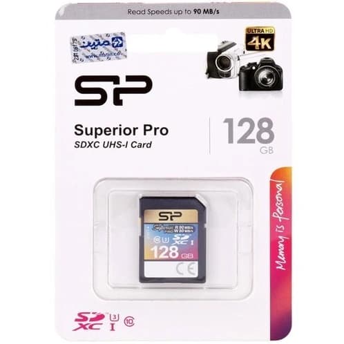 کارت حافظه سیلیکون پاور مدل Superior Pro کلاس 10 استاندارد سرعت 90MBps ظرفیت 128 گیگابایت — تصویر ۲