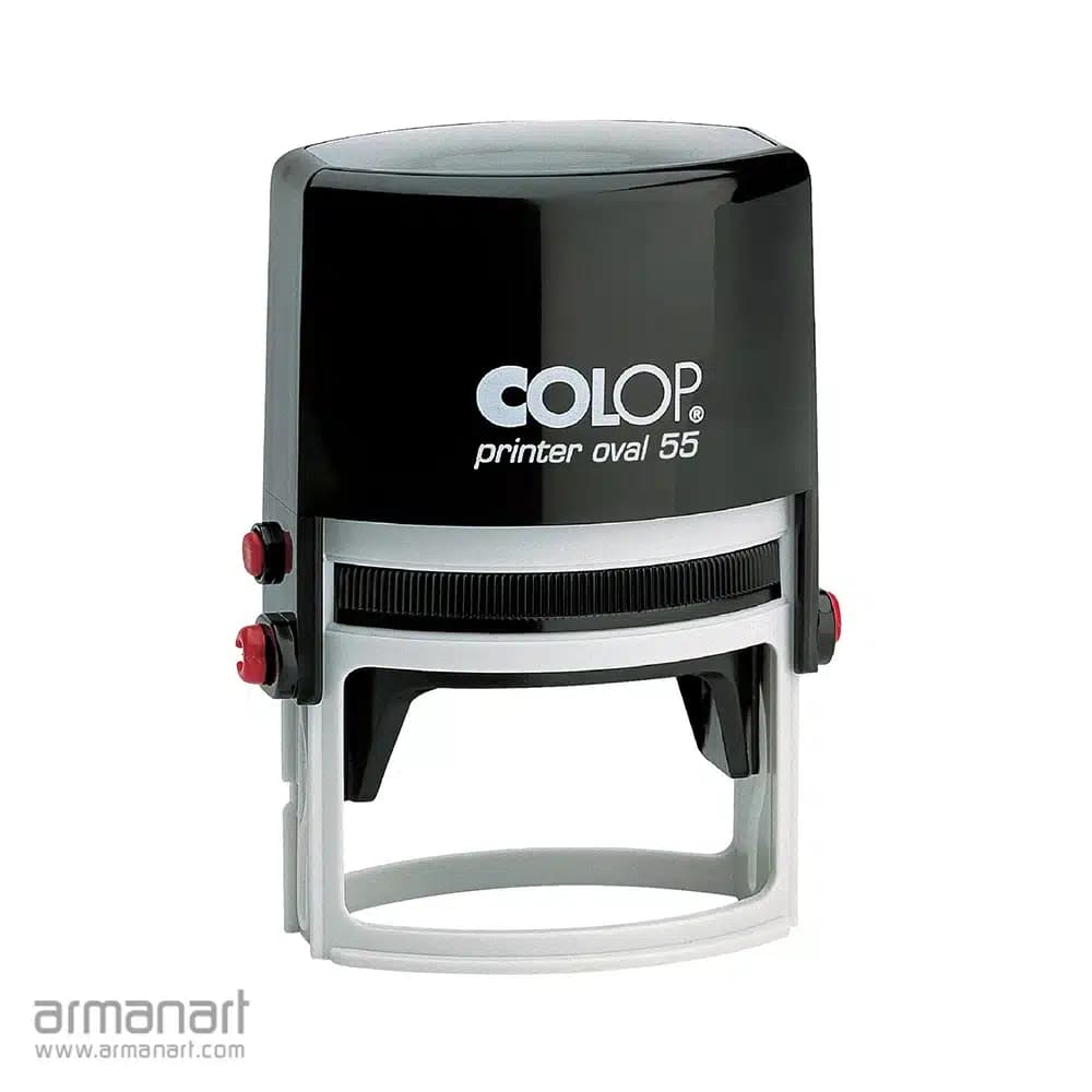 مهر ژلاتینی بیضی Colop Printer Oval 55 — تصویر ۶