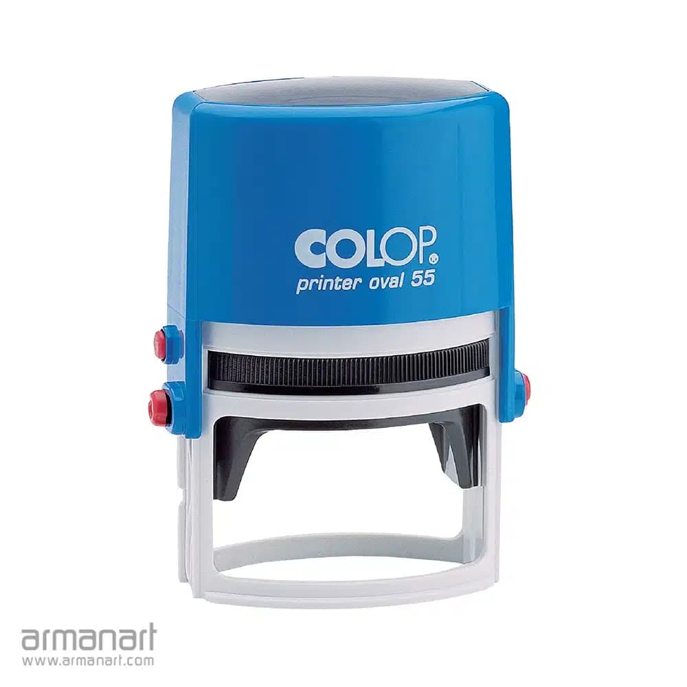 مهر ژلاتینی بیضی Colop Printer Oval 55 — تصویر ۵