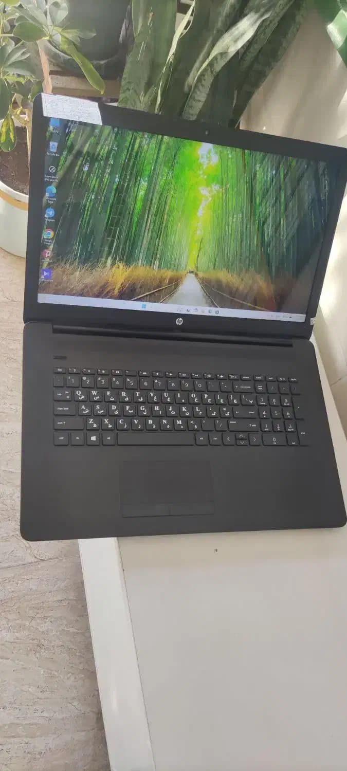 لپ تاپ اچ پی استوک laptop 17 i5-1135G7 8GB 256GB ssd intel iris xe — تصویر ۴