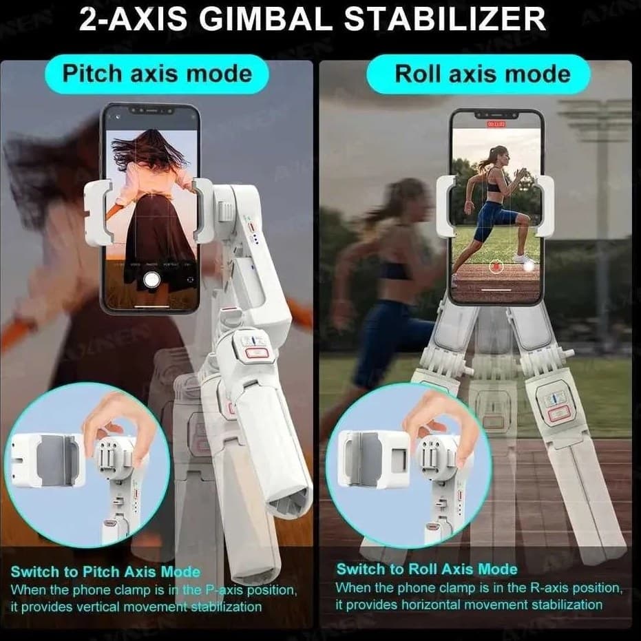 گیمبال لرزش گیر مدل A10 برند POCKET GIMBAL — تصویر ۱۱