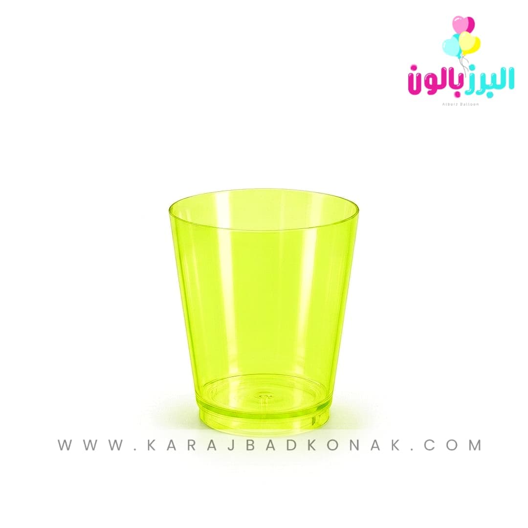 لیوان شات بلک لایت فسفری(10عددی)