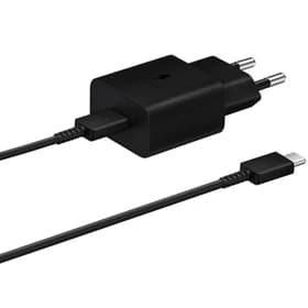 آداپتور با کابل دو پین سامسونگ مدل EP-T1510NWEGEU مشکی 15w PD POWER ADAPTER USB-C — تصویر ۲