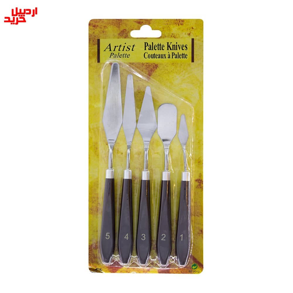 ست کاردک نقاشی ۵ عددی آرتیست artist palette knives set