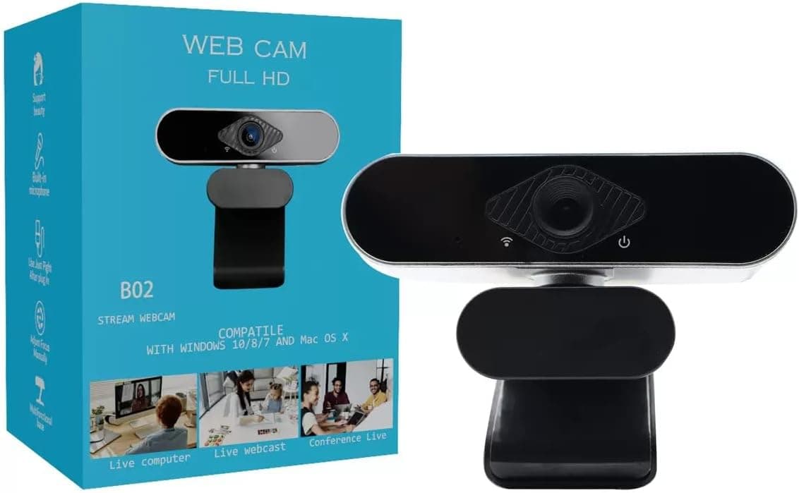 وبکم 2K کیواچدی با میکروفون استریم | 2K QHD Webcam with Microphone — تصویر ۴