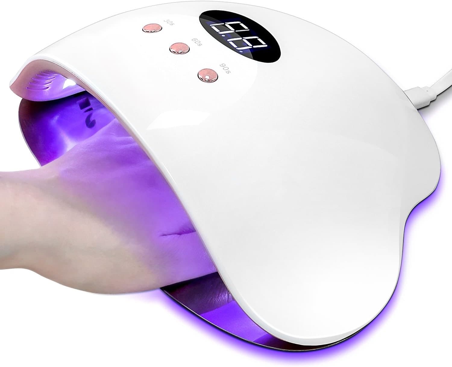دستگاه لاک خشککن اوشن | لامپ ناخن OCEAN LED/UV