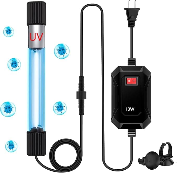 لامپ ضدعفونی UV آکواریوم Zhiyang ZY-UV1 برای تصفیه آب — تصویر ۵