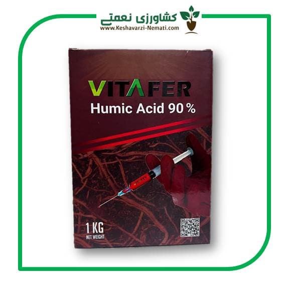 هیومیک اسید پودری 90 درصد ویتافر یک کیلویی