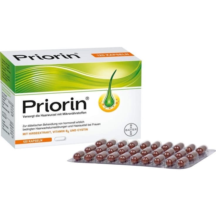 کپسول پریورین ضد ریزش مو Priorin-kapseln — تصویر ۳