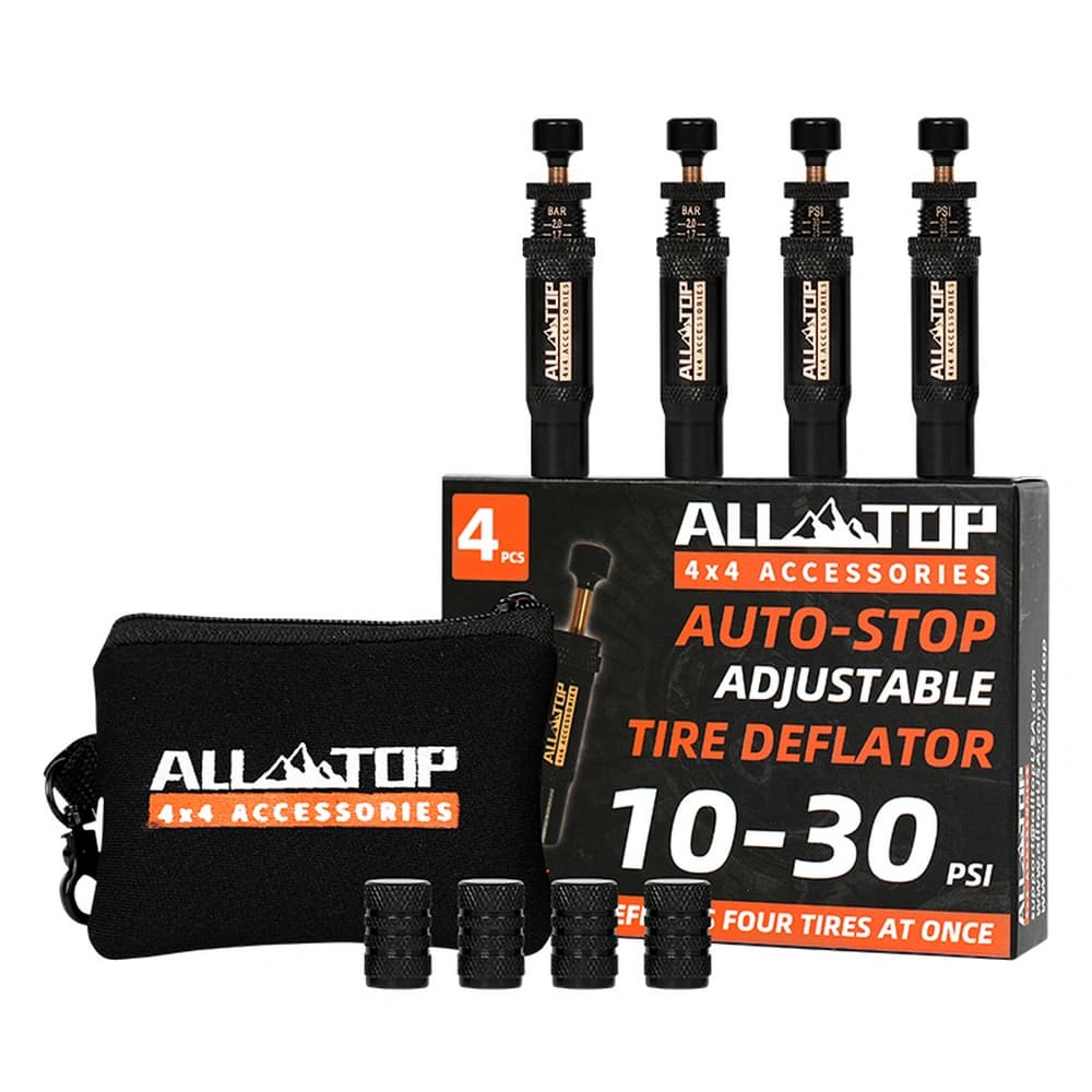 کیت ۴ عددی تنظیمکننده سریع باد تایر ALL-TOP مدل ATTD005 — تصویر ۱۰