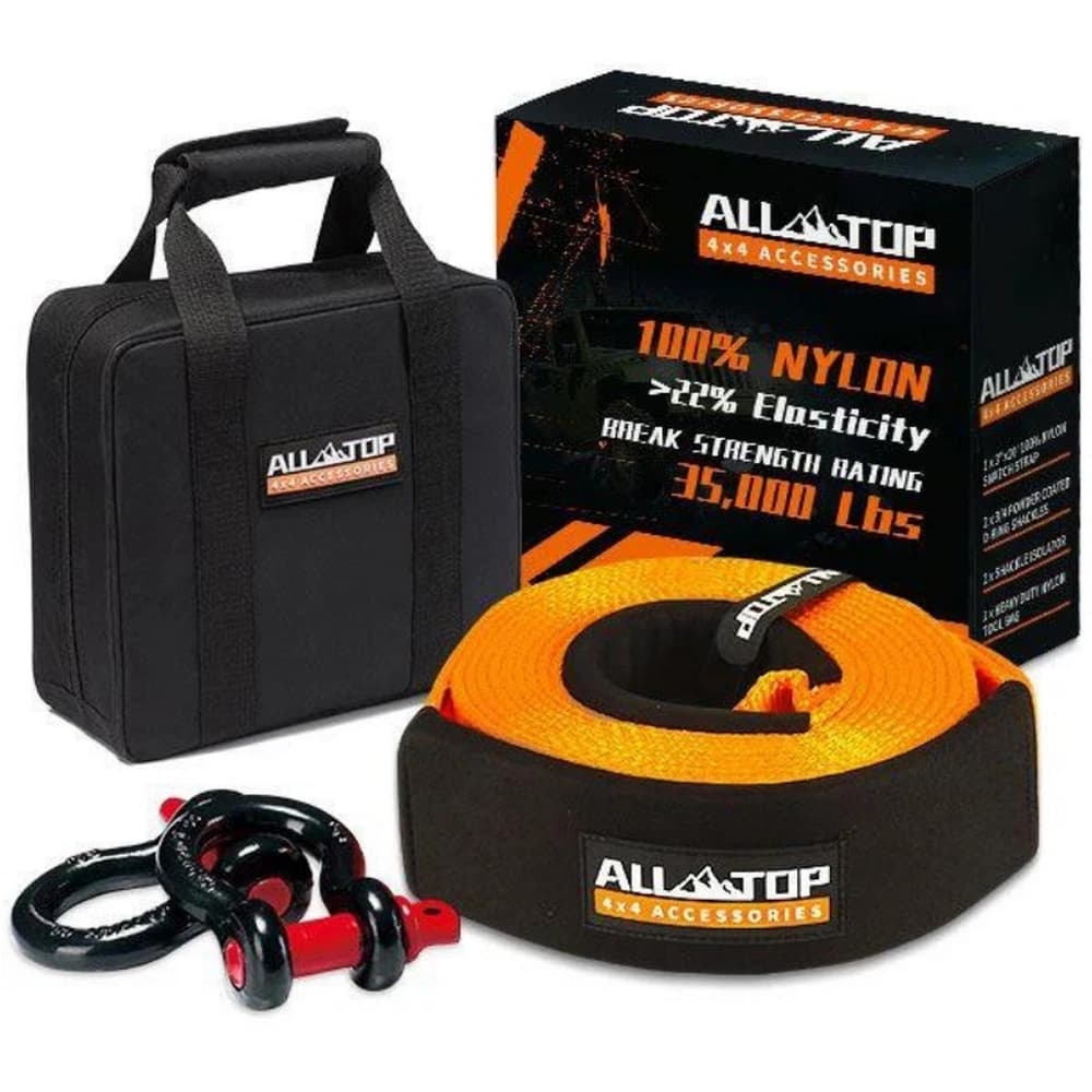 کیت ریکاوری آفرود ۹ در ۱ ALL-TOP USA مدل ATKIT-9، تجهیزات نجات و یدککشی خودروهای آفرودی — تصویر ۷