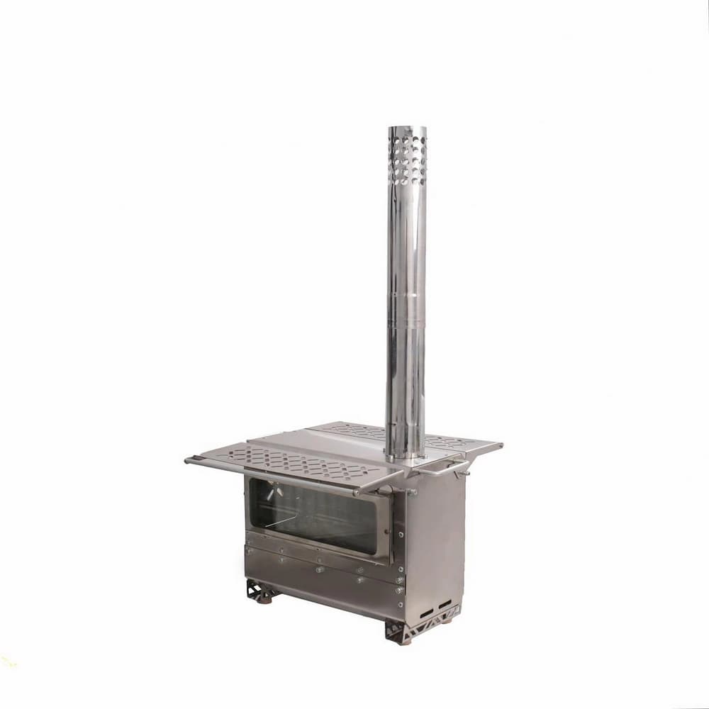 بخاری هیزمی لایف کمپ مدل VULX کد 45880، شیشه سکوریت ۸ میل بخاری کمپینگ مقاوم برای طبیعتگردی — تصویر ۱۱