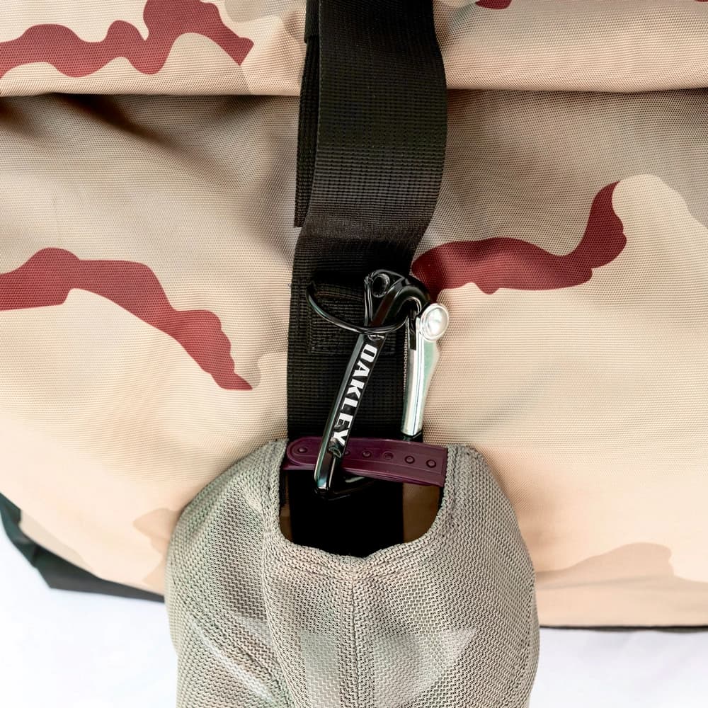 کیف کارگو 170 لیتری اردوخ طرح کمو کویر Desert Camo — تصویر ۸