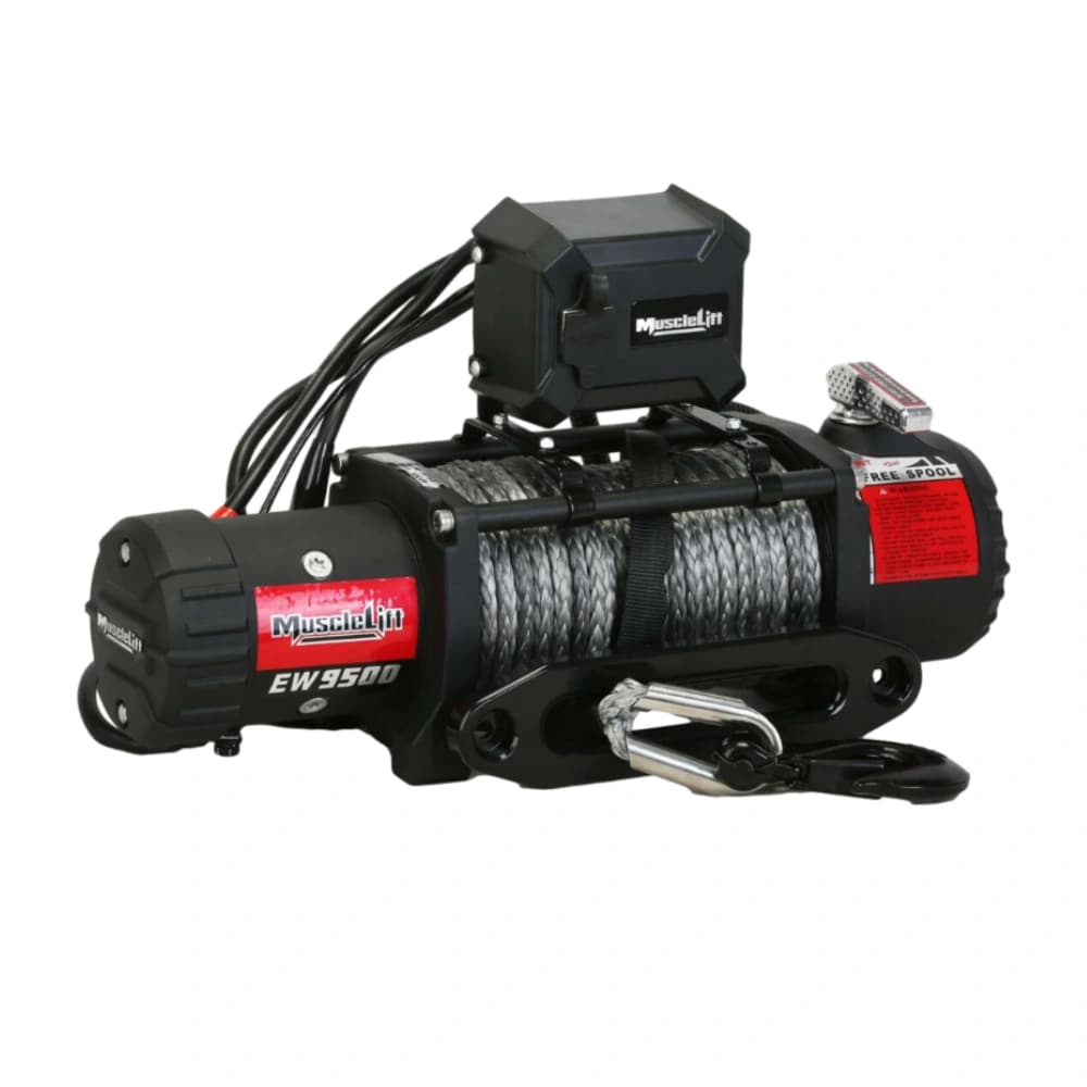 وینچ T-MAX سری Muscle lift مدل EW9500 الیافی، قدرت کشش ۴.۳ تن — تصویر ۲