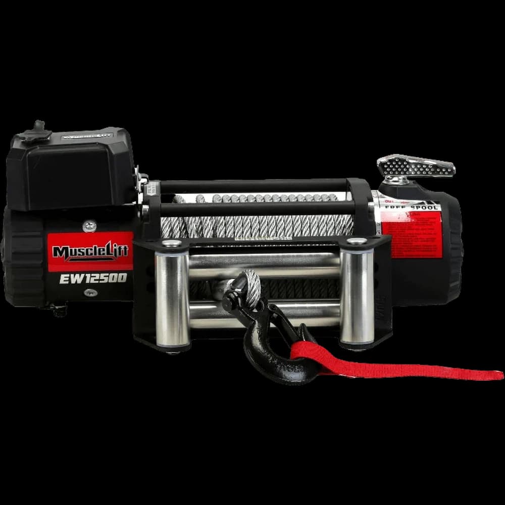 وینچ T-MAX مدل EW12500، کابلی، 24 ولت — تصویر ۴
