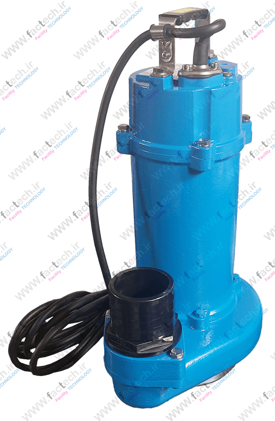 پمپ کفکش دو اسب 3 اینچ ویستولا VGT800F مدل فنی SPT25-12-1.5F حداکثر هد 22 متر و با حداکثر دبی 666 لیتر بر دقیقه با محافظ حرارتی و گارانتی یک ساله تولید کننده کپی