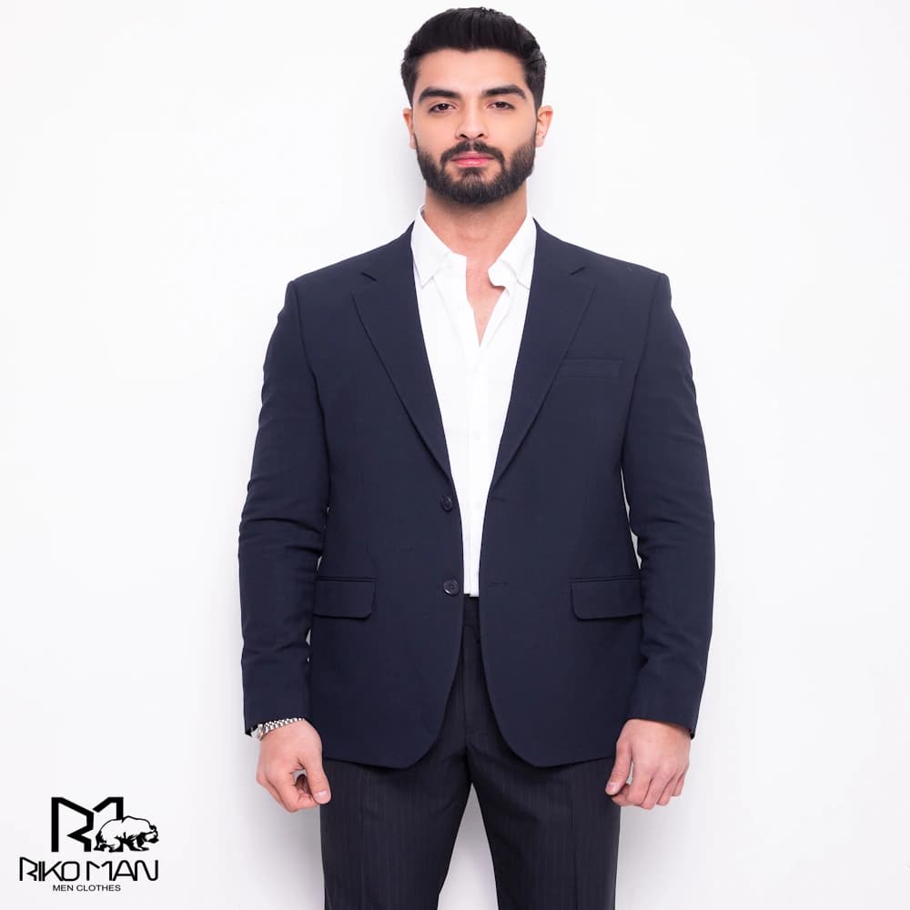 کت و شلوار مردانه پارچه گاباردین کد ۷۷۷۴ — تصویر ۳