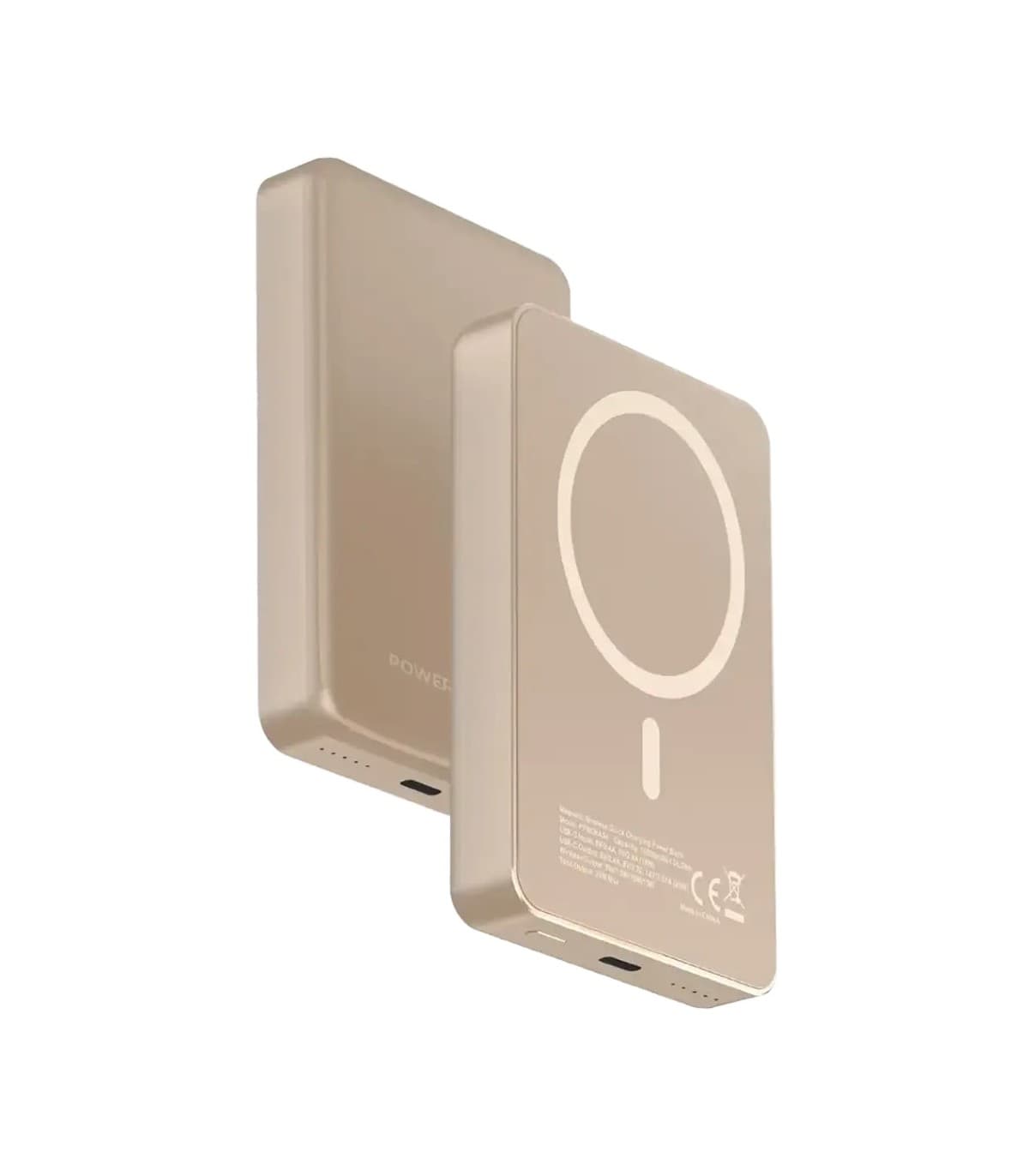پاوربانک آلمینیومی 10000 میلی آمپر پاورولوژی با قابلیت مگ سیف Powerology 10000mAh 20W PD & 15W MagSafe PPBCHA34