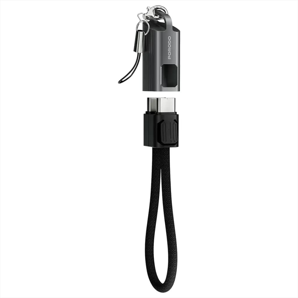 کابل USB-C به USB-C پرودو مدل جا کلیدی | کوچک، مقاوم، مناسب سفر