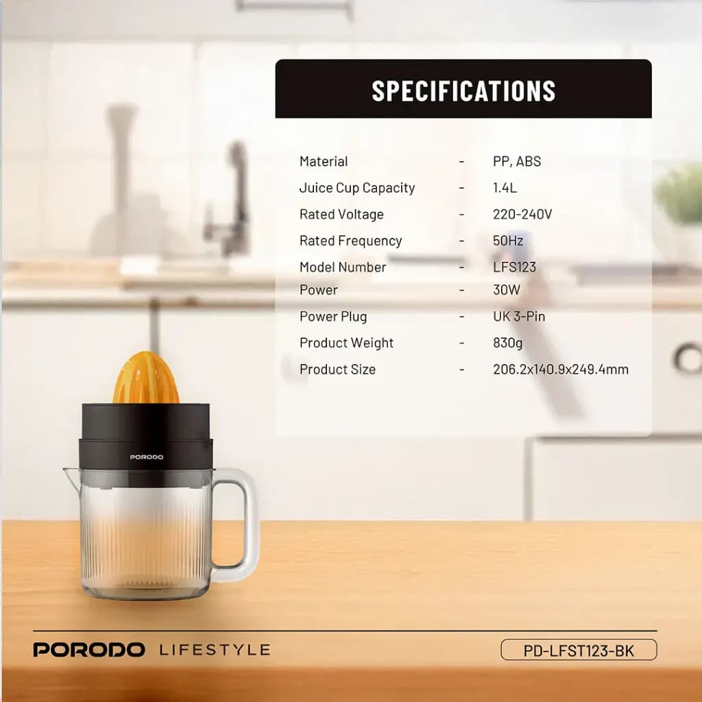 آبمیوه گیر شارژی پرودو مدل BI-Directional Juicer — تصویر ۵
