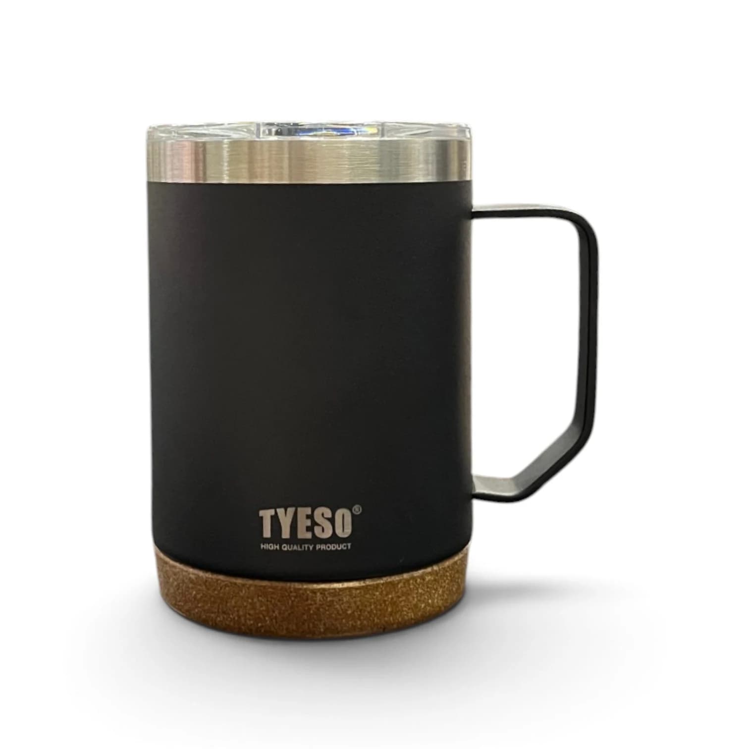 ماگ سفری استیل دسته دار TYESO — تصویر ۳