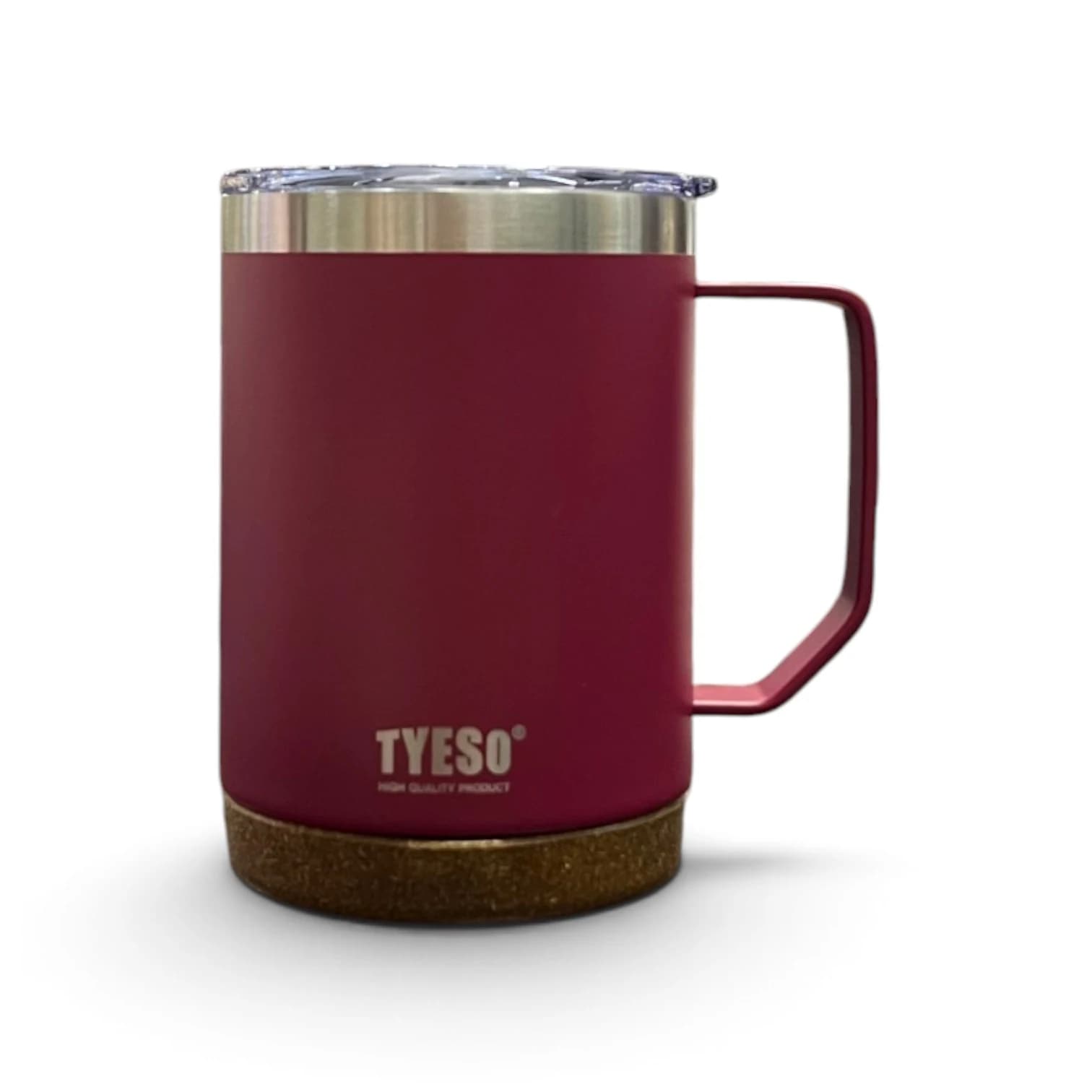 ماگ سفری استیل دسته دار TYESO — تصویر ۴
