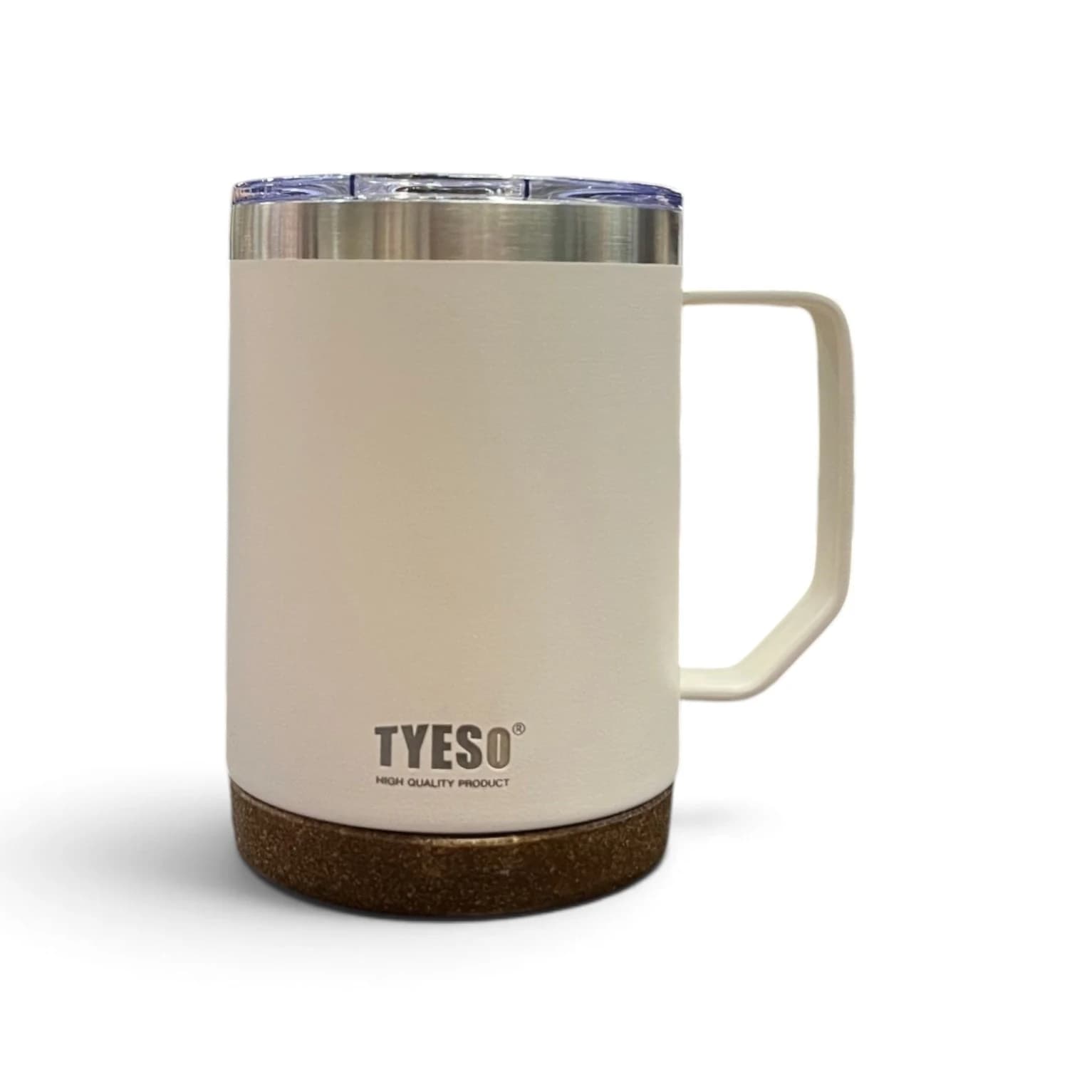 ماگ سفری استیل دسته دار TYESO — تصویر ۵