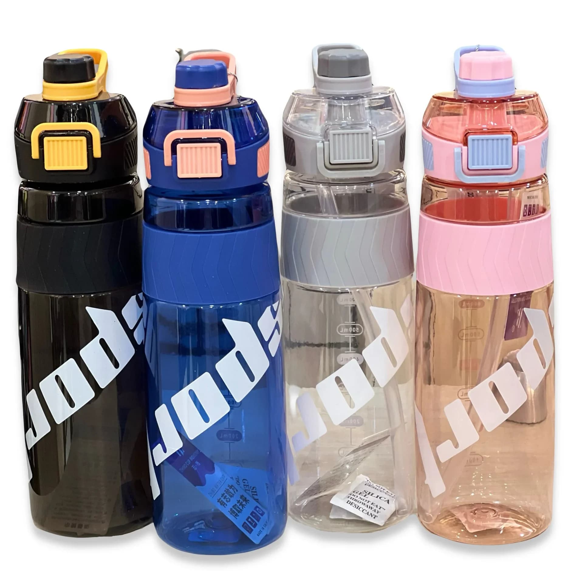 قمقمه 1 لیتری شفاف نی دار SPORT B99 — تصویر ۲
